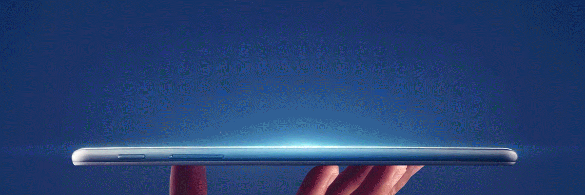 Slim smartphone with sleek design