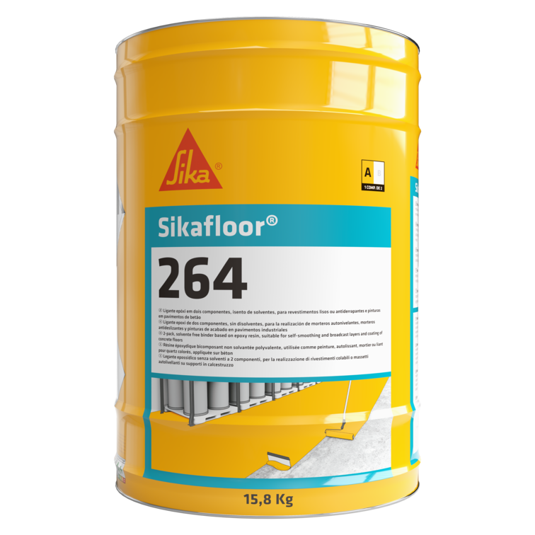 Sikafloor®-264 | Resina epóxi pavimentos | Tinta epóxi chão