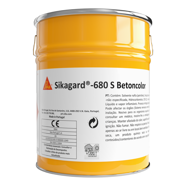 Sikagard®-680 S Betoncolor | Revestimento impermeável betão | Proteger betão