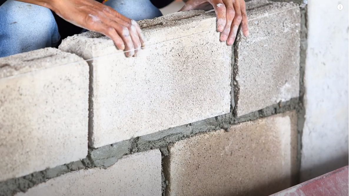 Brick block wall 2025