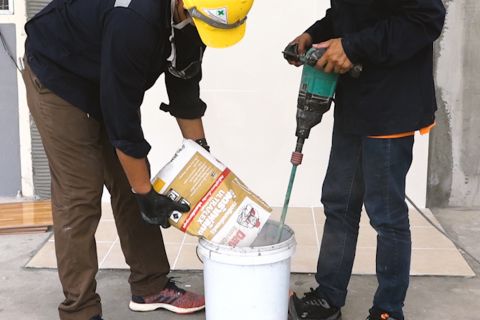 วิธี ปูทับกระเบื้องเดิม