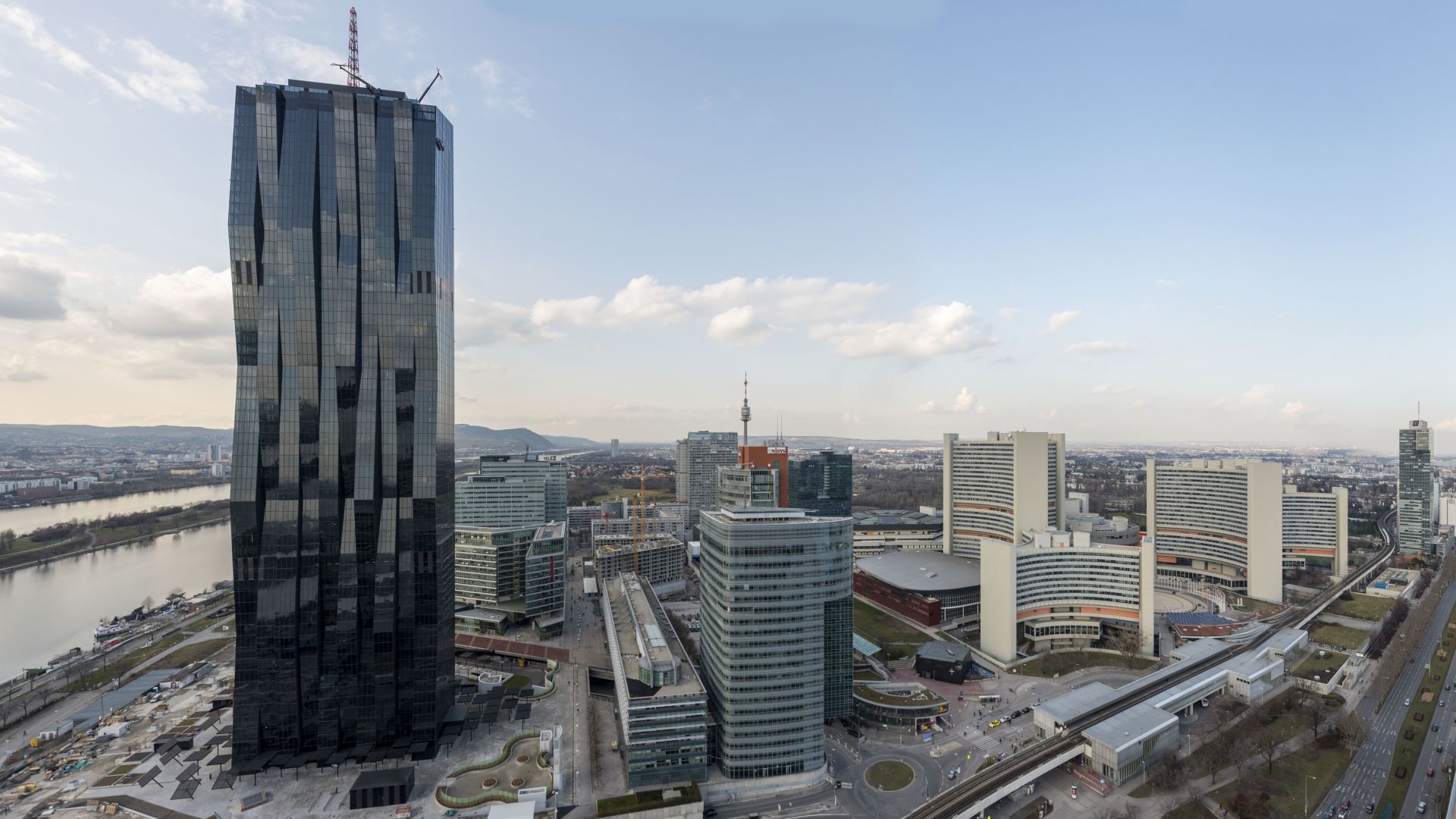 Skyline Wagramerstraße Wien