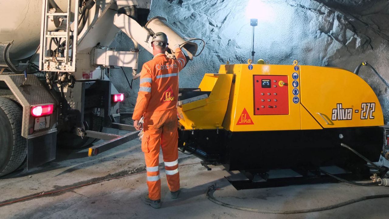 Spritzbetonmaschine Aliva-237