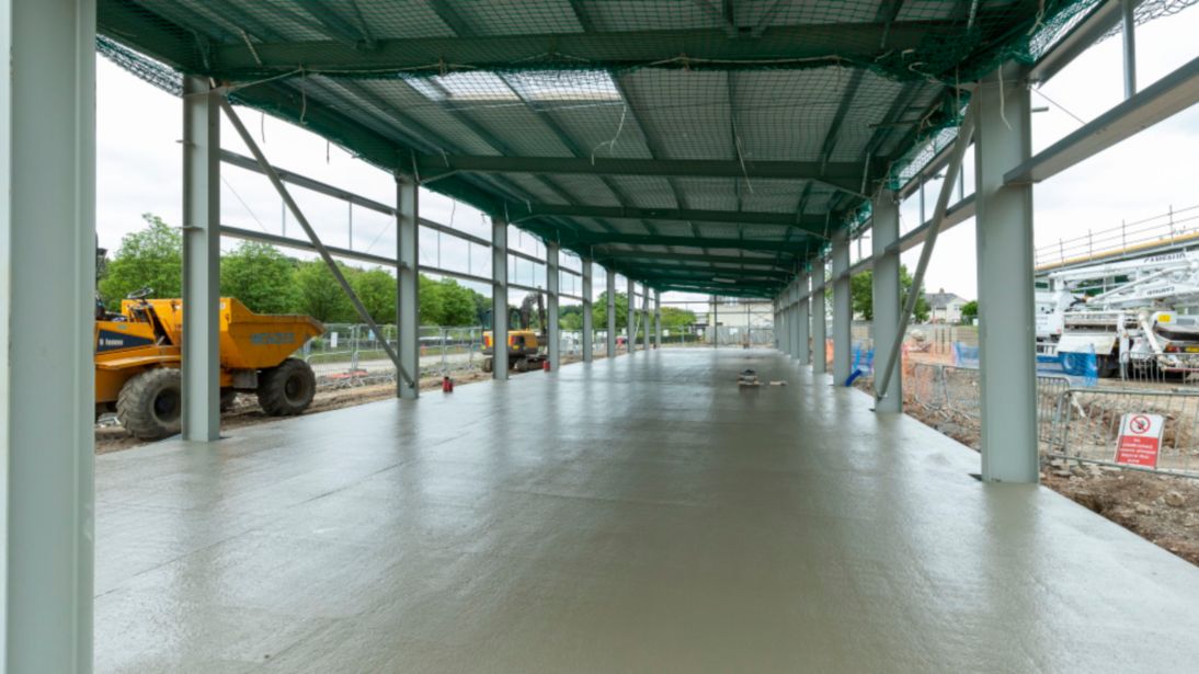 Concrete Slab Pour