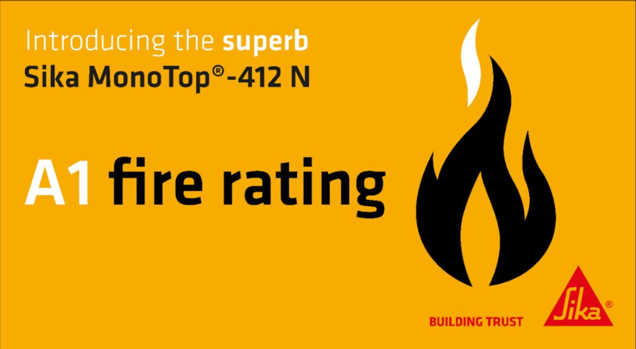 Sika Monotop 412N Infographic
