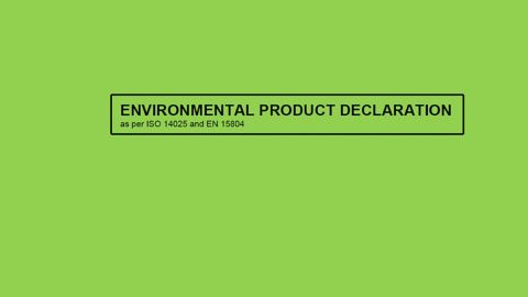 Environmental Product Declarations