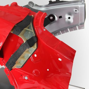 用于本地NVH性能的结构插入增强器应用