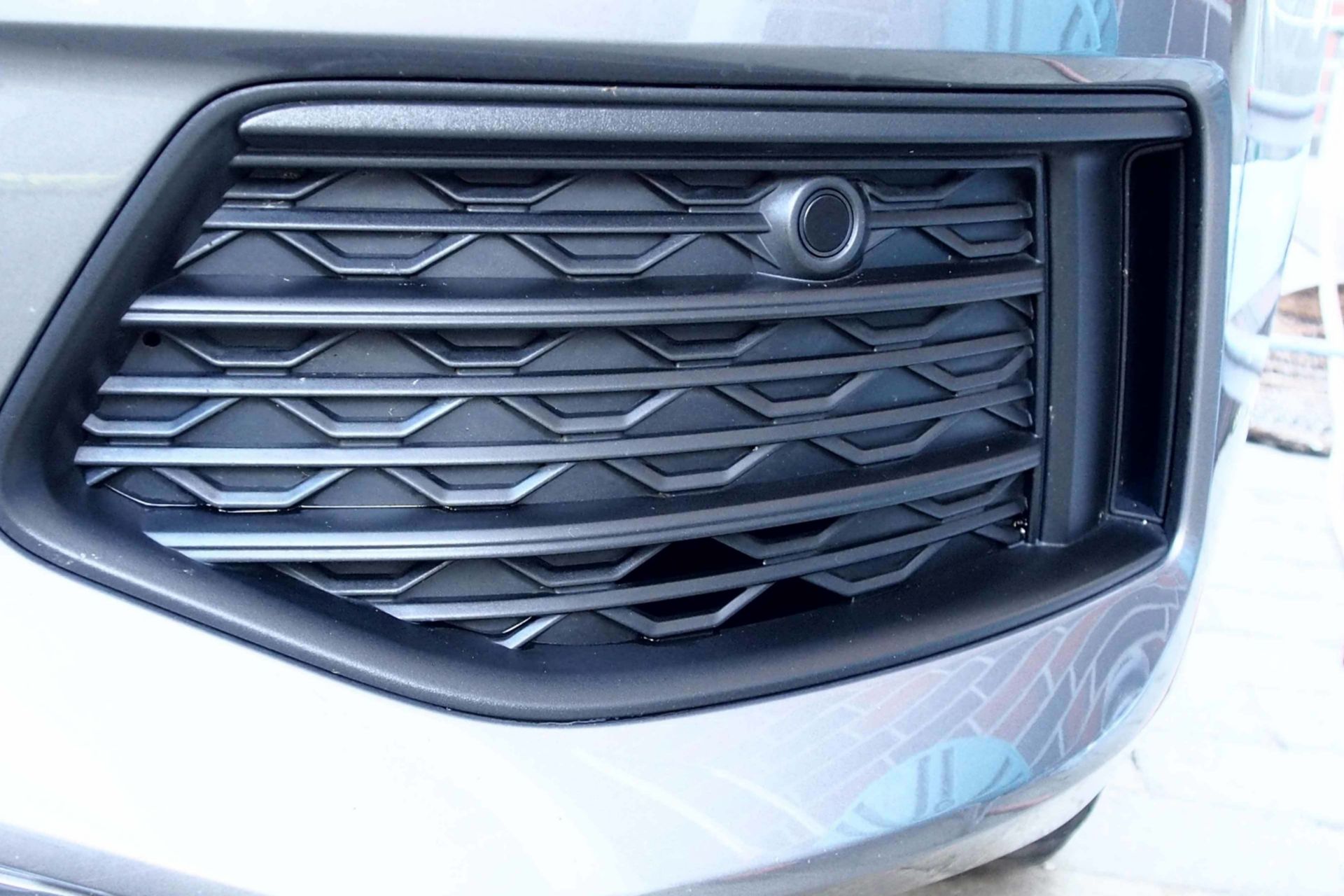 View of vehicle grill bonded with Sika Assembly Adhesive Solutions