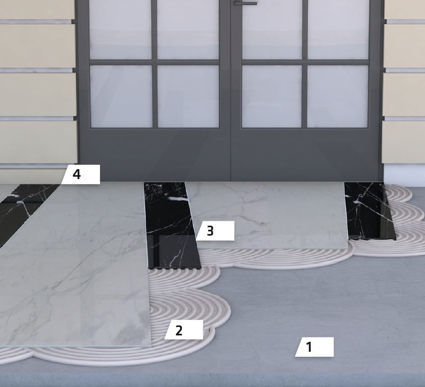 Polaganje mramora, granita i prirodnog kamena