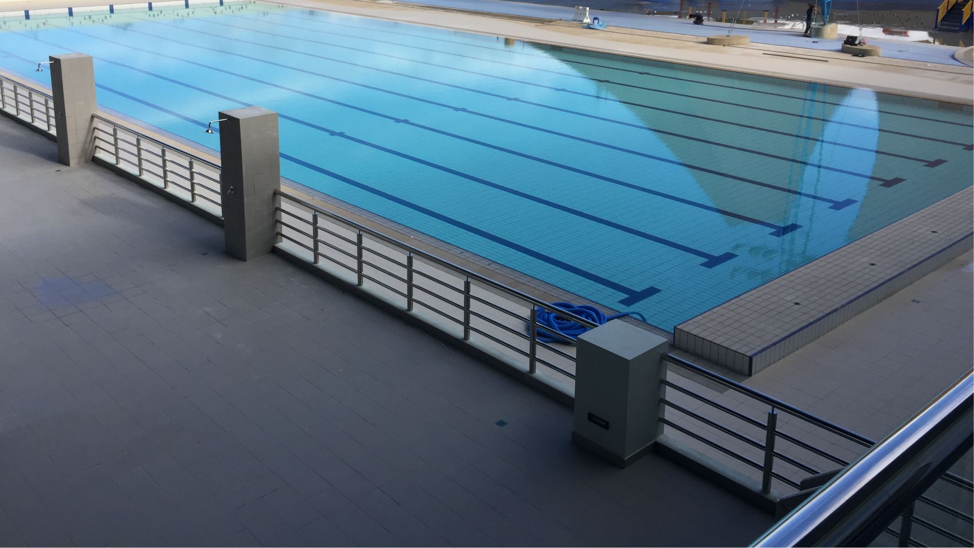 Swimming pool at Pandelela Rinong Aquatics Centre, built with Sika waterproofing products.