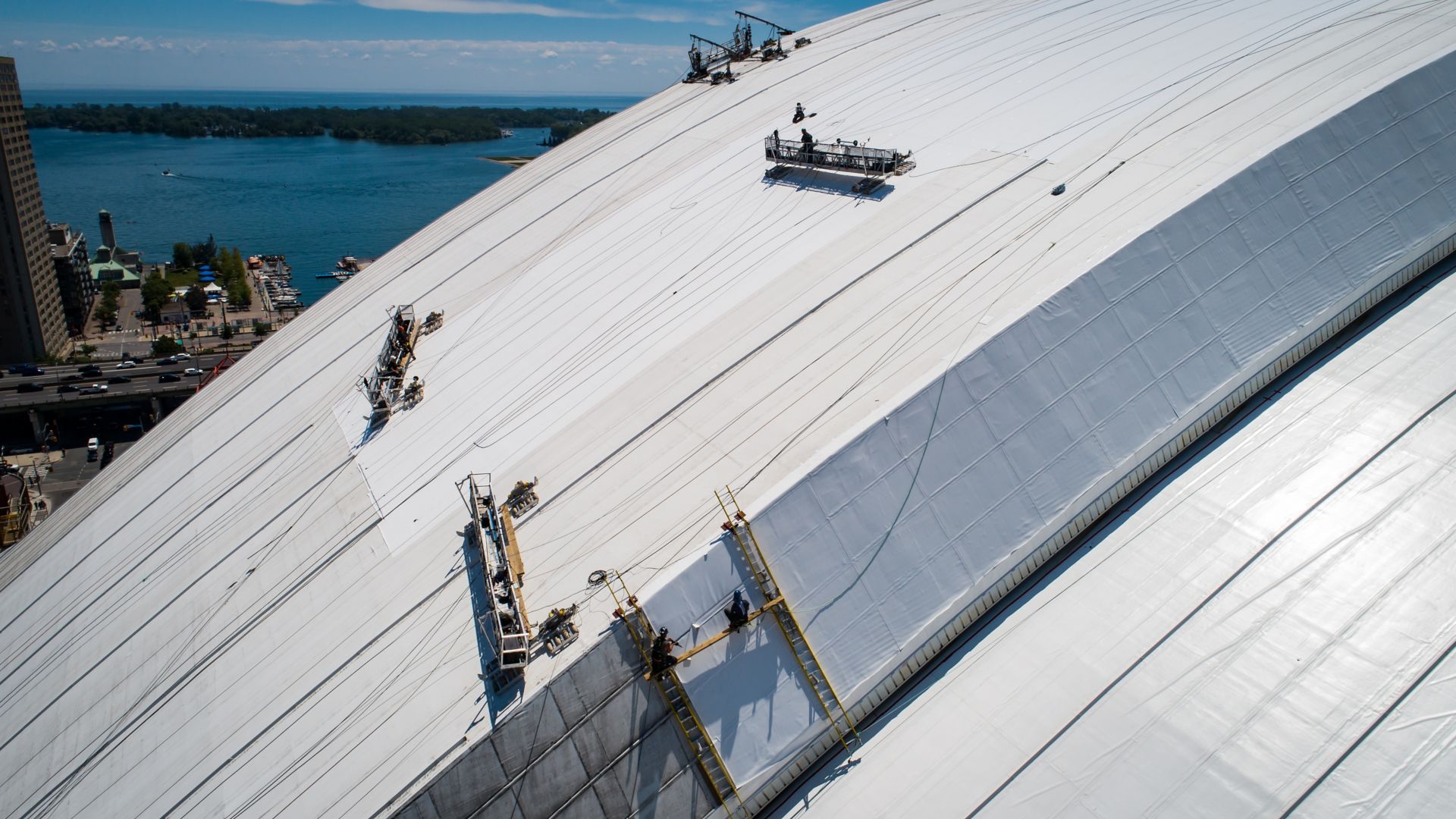 rogers center roofing