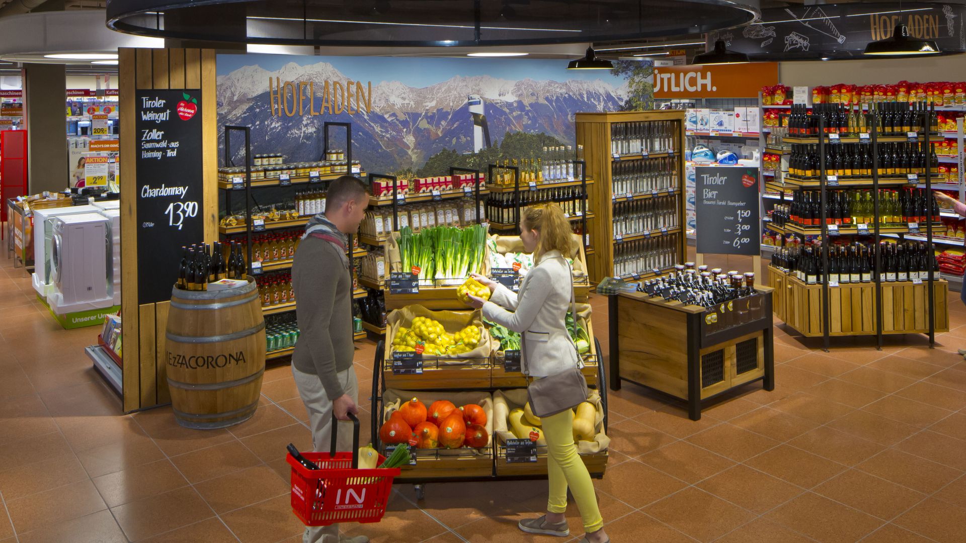 Vorzeige-Markt mit österreichweit einzigartigem Sortiment und Ladenbau