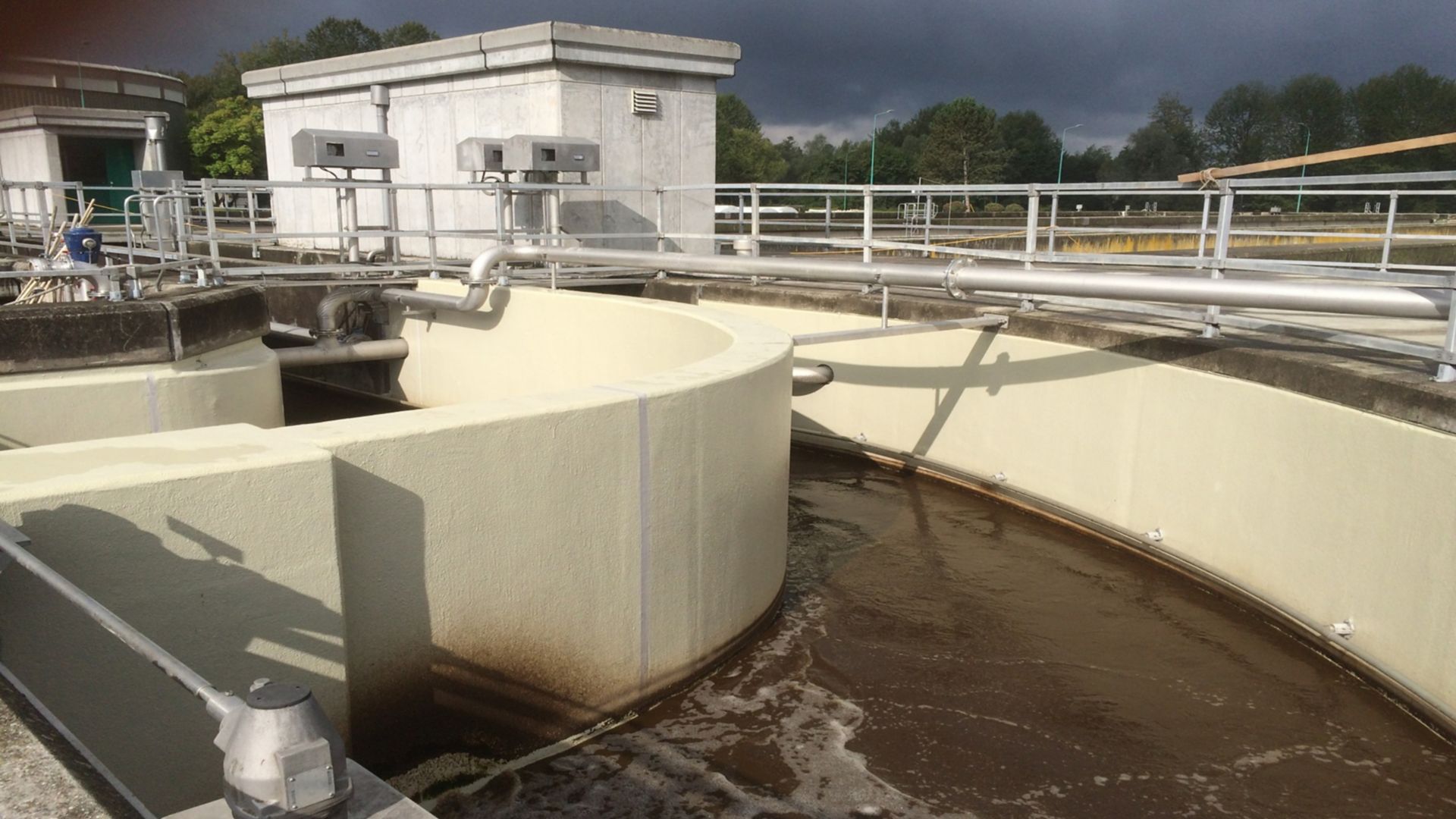 Sanierung der Klaranlage