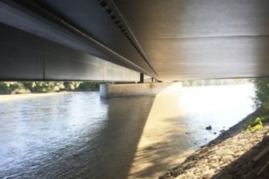 Statische Verstärkung der Terfener Innbrücke mit CFK-Gewebe
