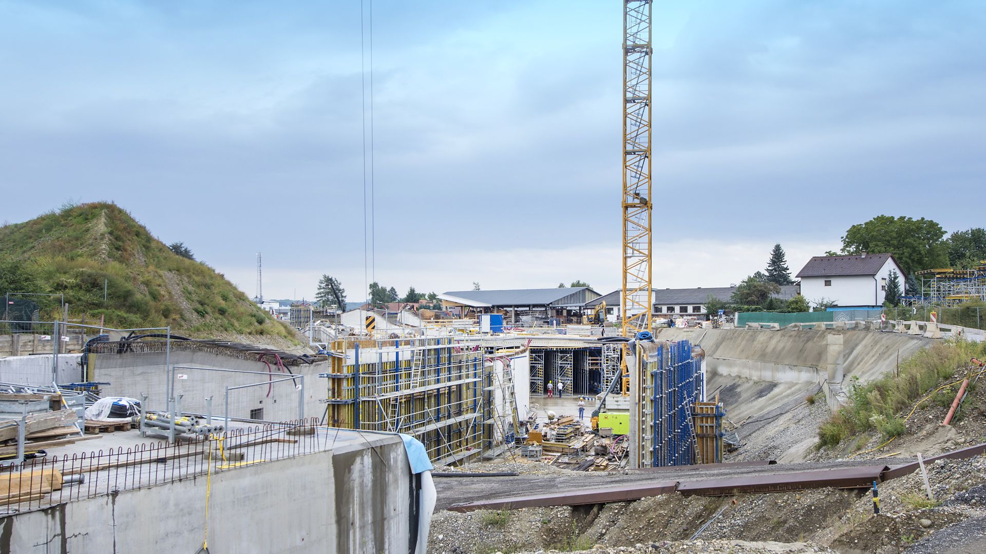 40.000 m² Abdichtung für die Untertunnelung