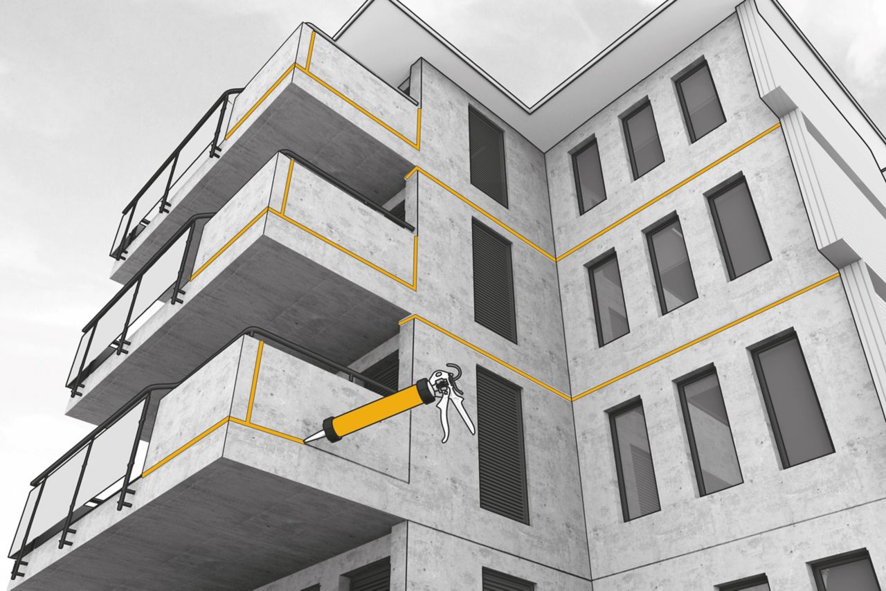 gevel- en afdichtingsvoegen.