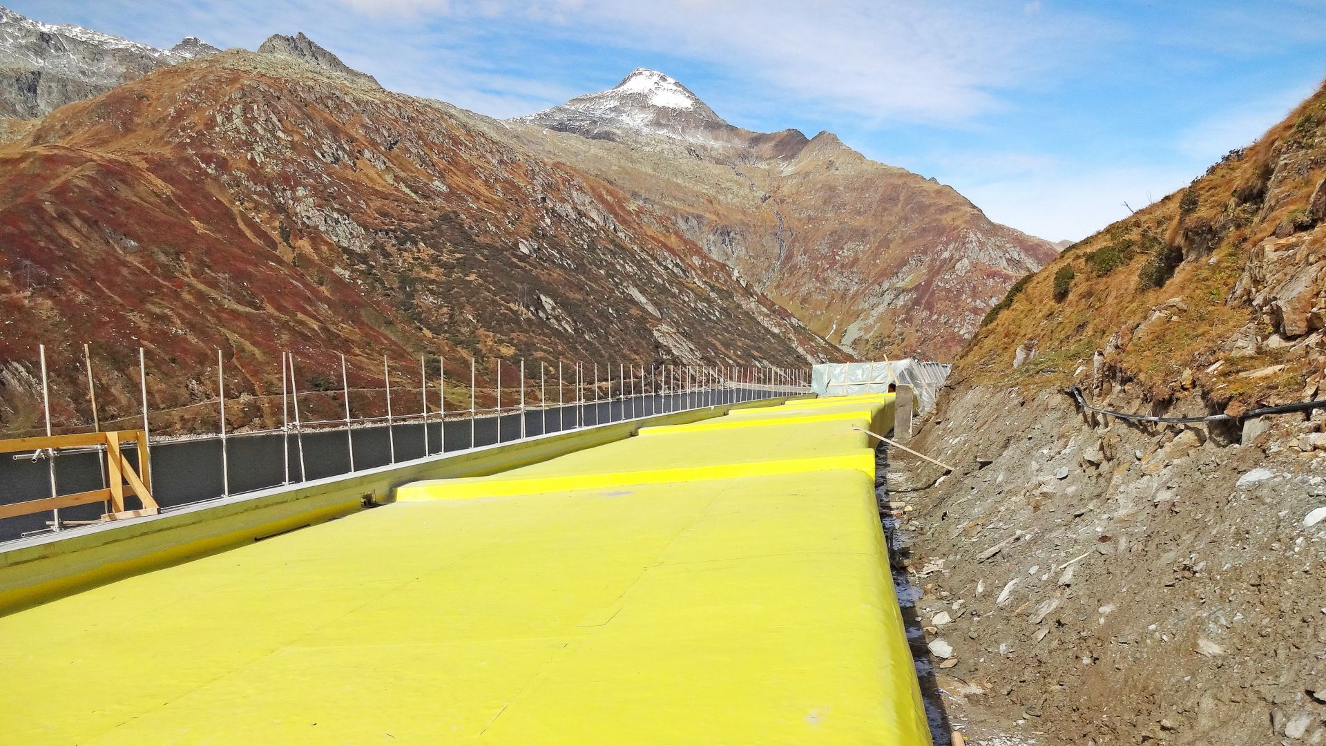 Instandsetzung Lawinengalerie Scopi am Lukmanierpass