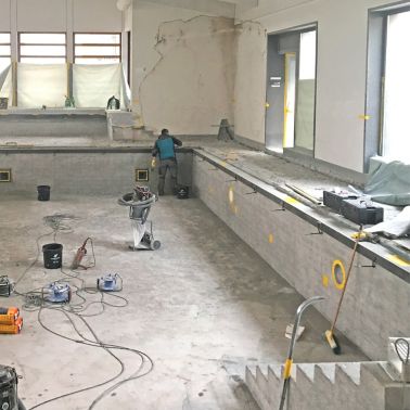 Schwimmbad Lenzerheide，Sanierungsphase