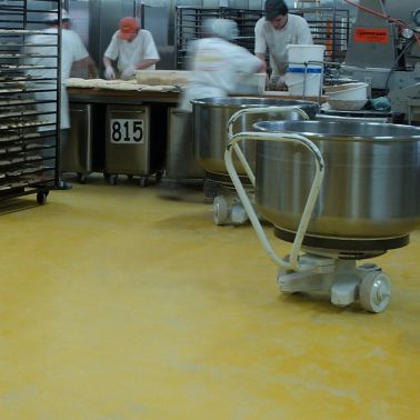 Flooring: Bäckerei Pilger Breitengraf-Backstube