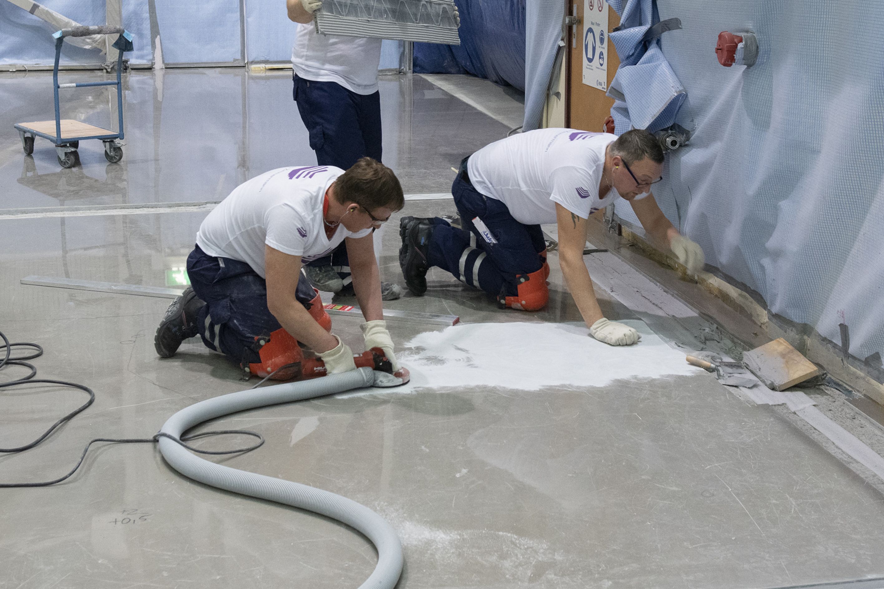 Flooring: ESA-Forschungszentrum Noordwijk