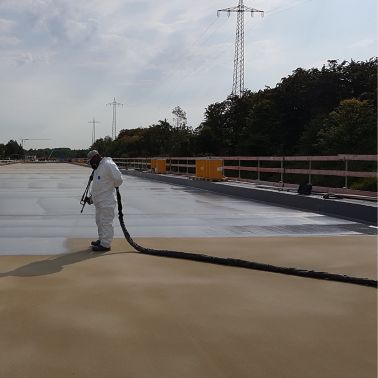 Waterproofing: Autobahngalerie Germering