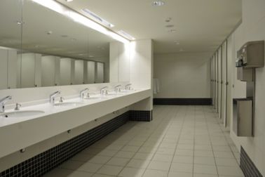 Bathroom of Enfidha Airport, Tunisia