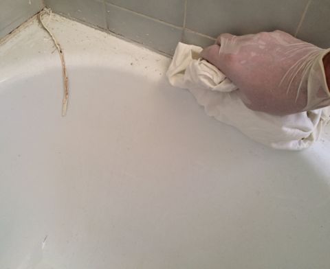 Mastic Silicone pour joints étanchéité douche, salle de bain, cuisine -  ARCAMASTIC SANITAIRE - Blanc - 300 ml x 1 - ARCANE INDUSTRIES