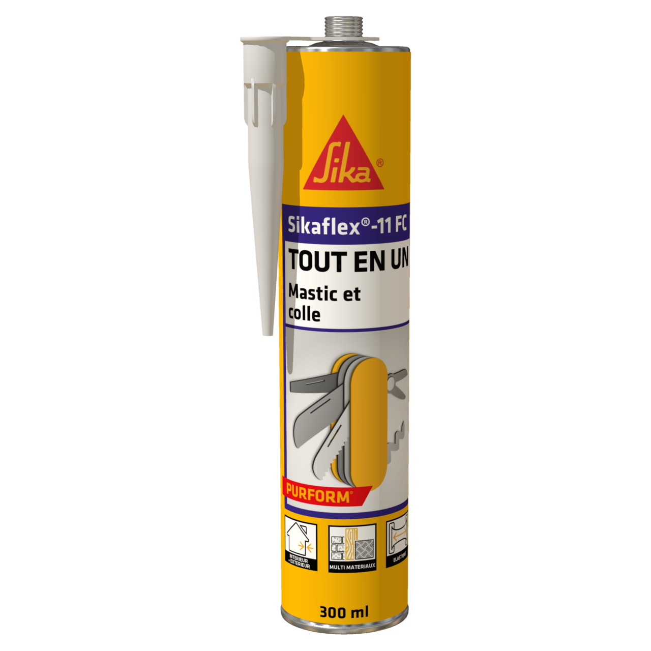 Colle polyuréthane Sikaflex 11 FC Sika France