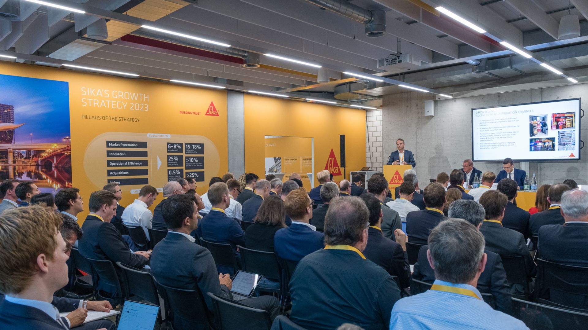 
SIKA CAPITAL MARKETS DAY 2019 - Sika Tüffenwies - Zurich  - 03.10.2019
©Alexandra Pauli 