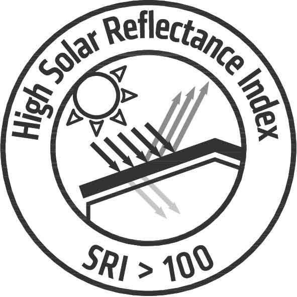 高太阳反射率