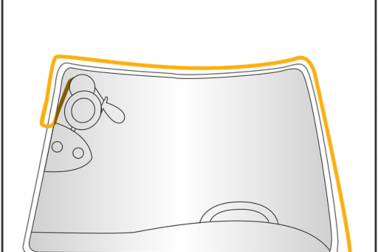 Illustration Smartcut for windshields