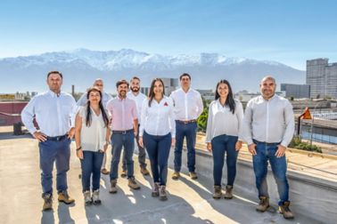 Employees from Sika Chile