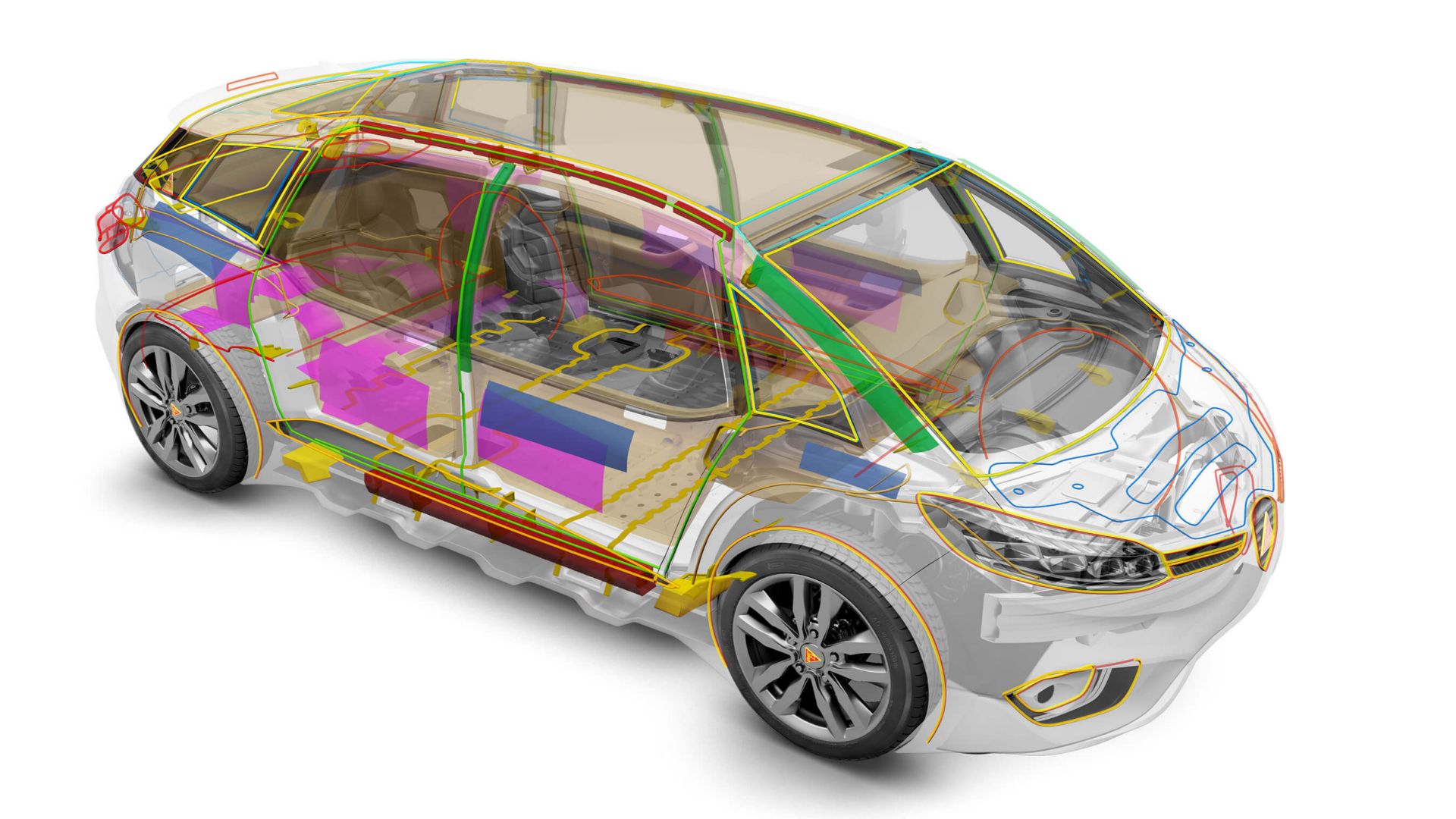 Full range of automotive bonding, damping, sealing, and reinforcing solutions