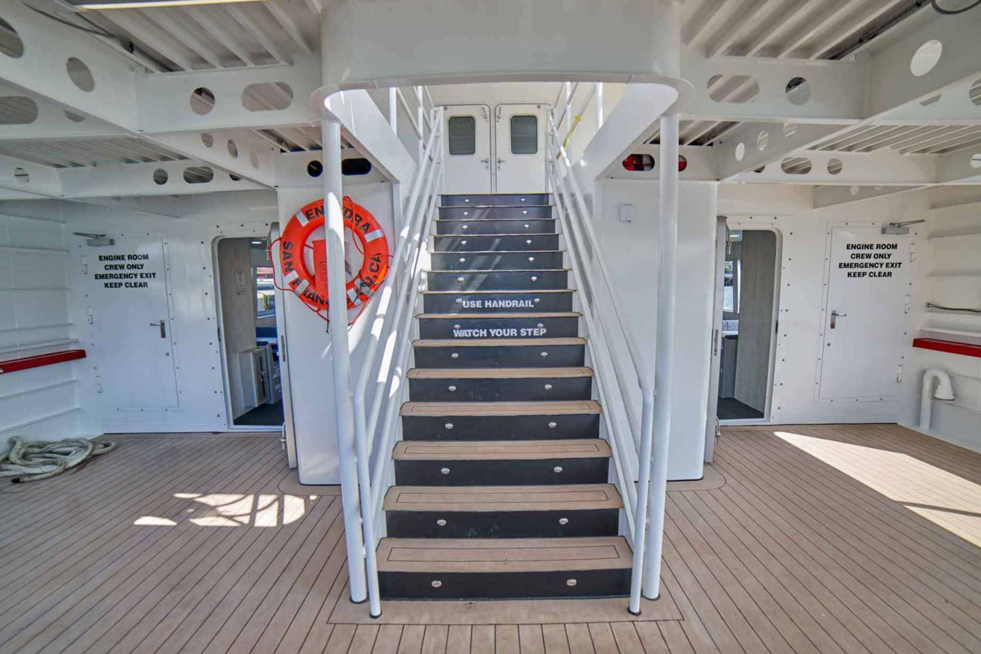 Sika Teak deck for passenger vessel