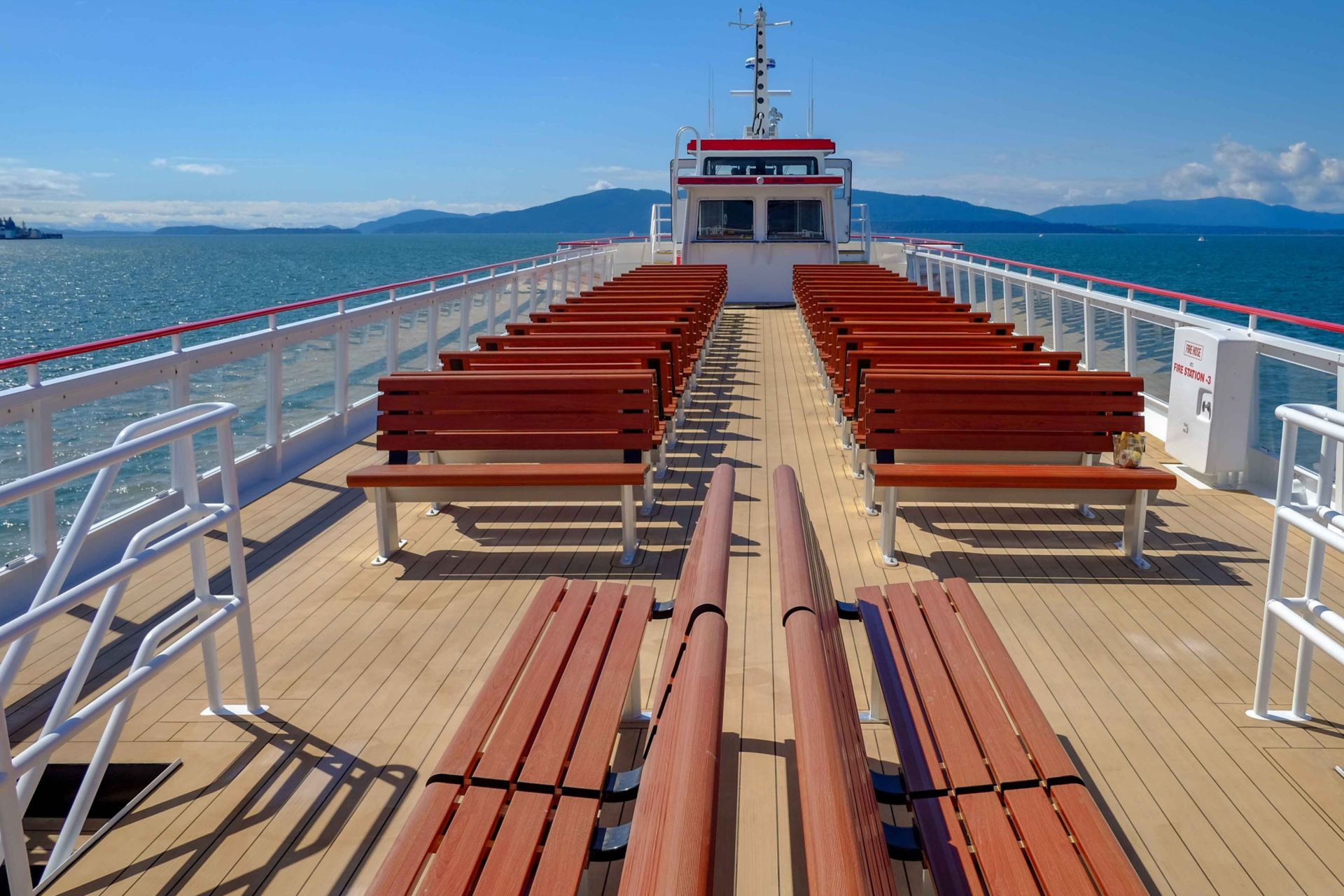 Sika Teak deck for passenger vessel