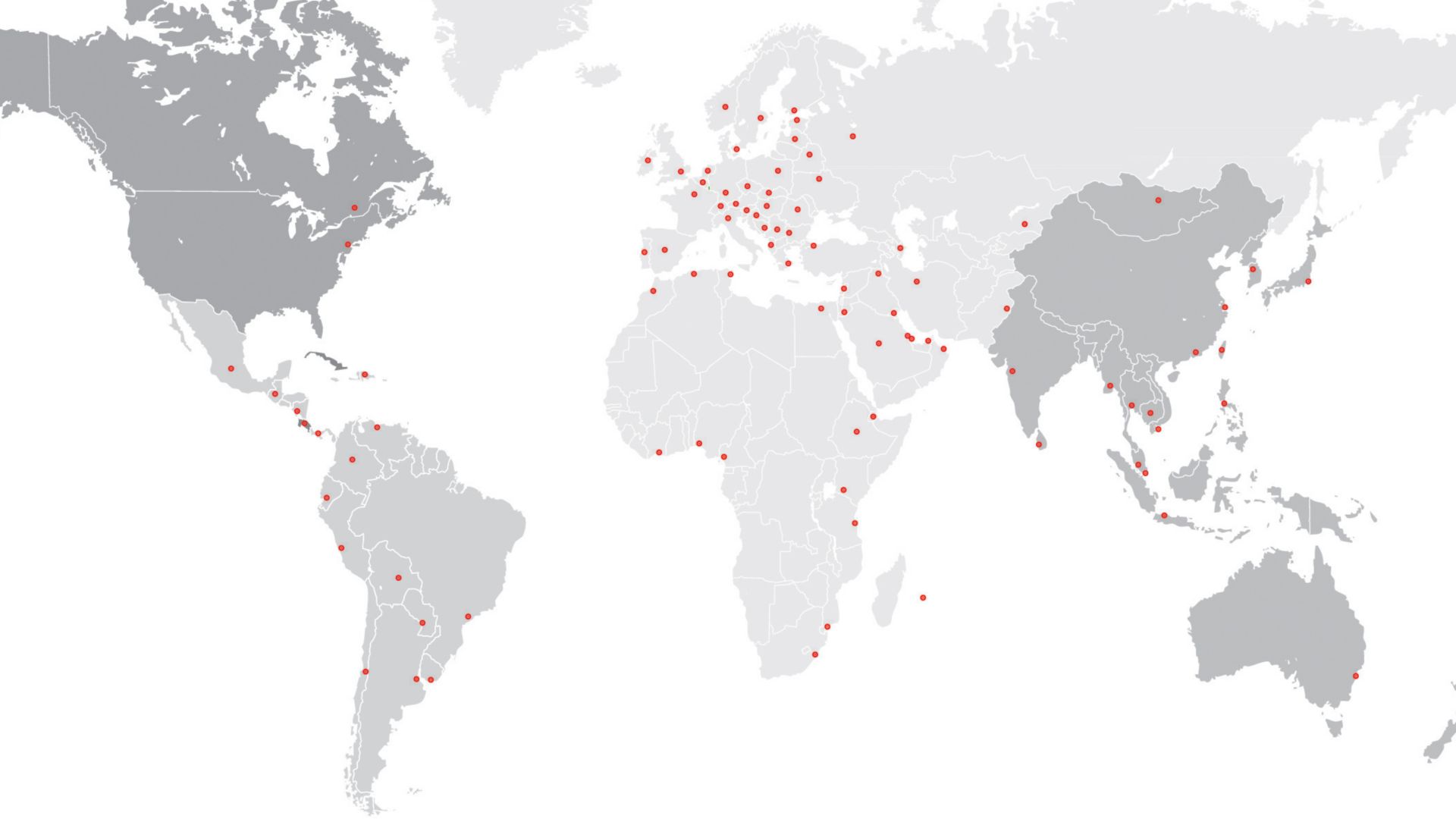 Sika World Map