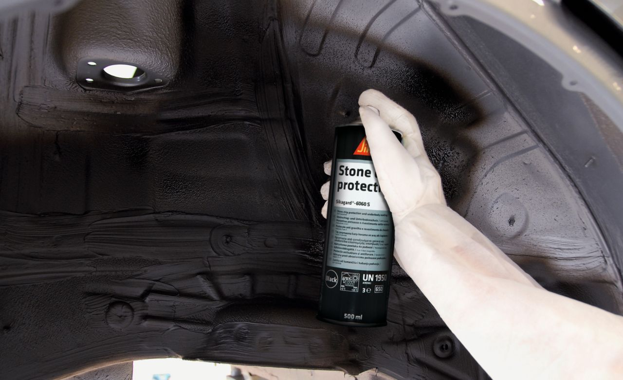 保护性石芯片涂层的应用