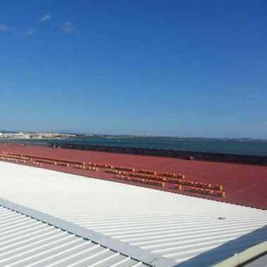 Roof of an Aircraft Factory in Cadiz 