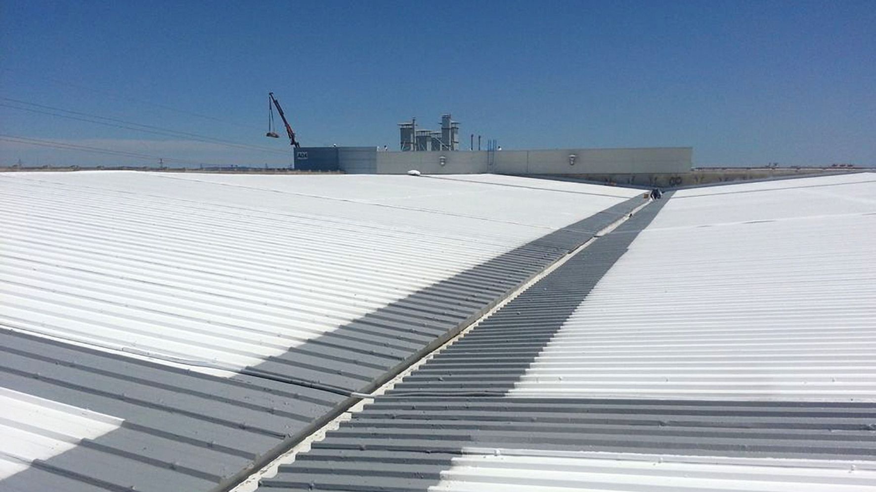 Roof of an Aircraft Factory in Cadiz 