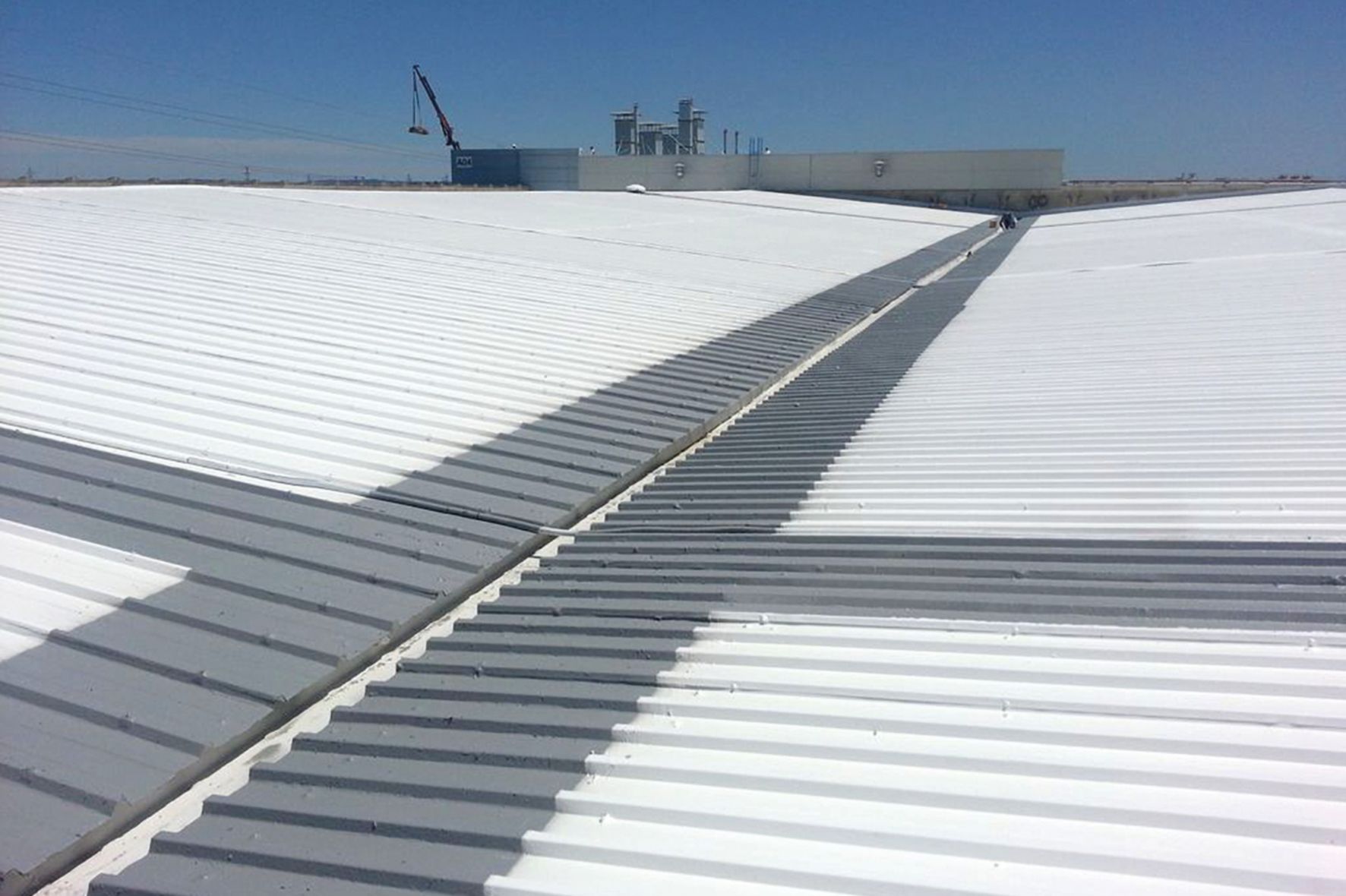 Roof of an Aircraft Factory in Cadiz 