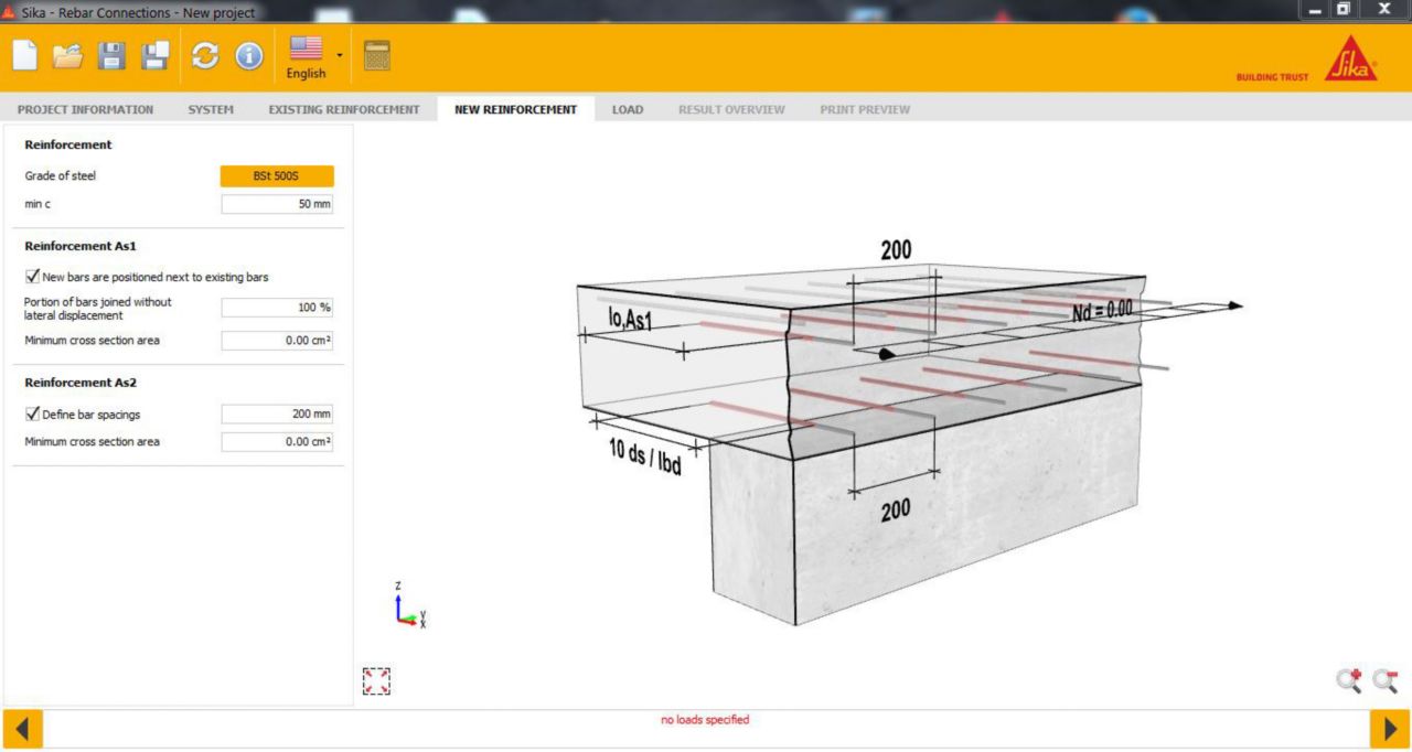 Sika AnchorFix® Calculation Software