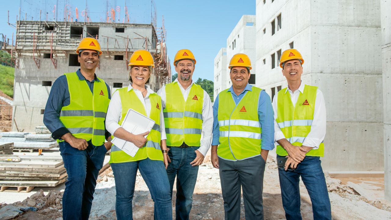 巴西建筑集团directions Engenharia的社会住房项目的高质量解决方案