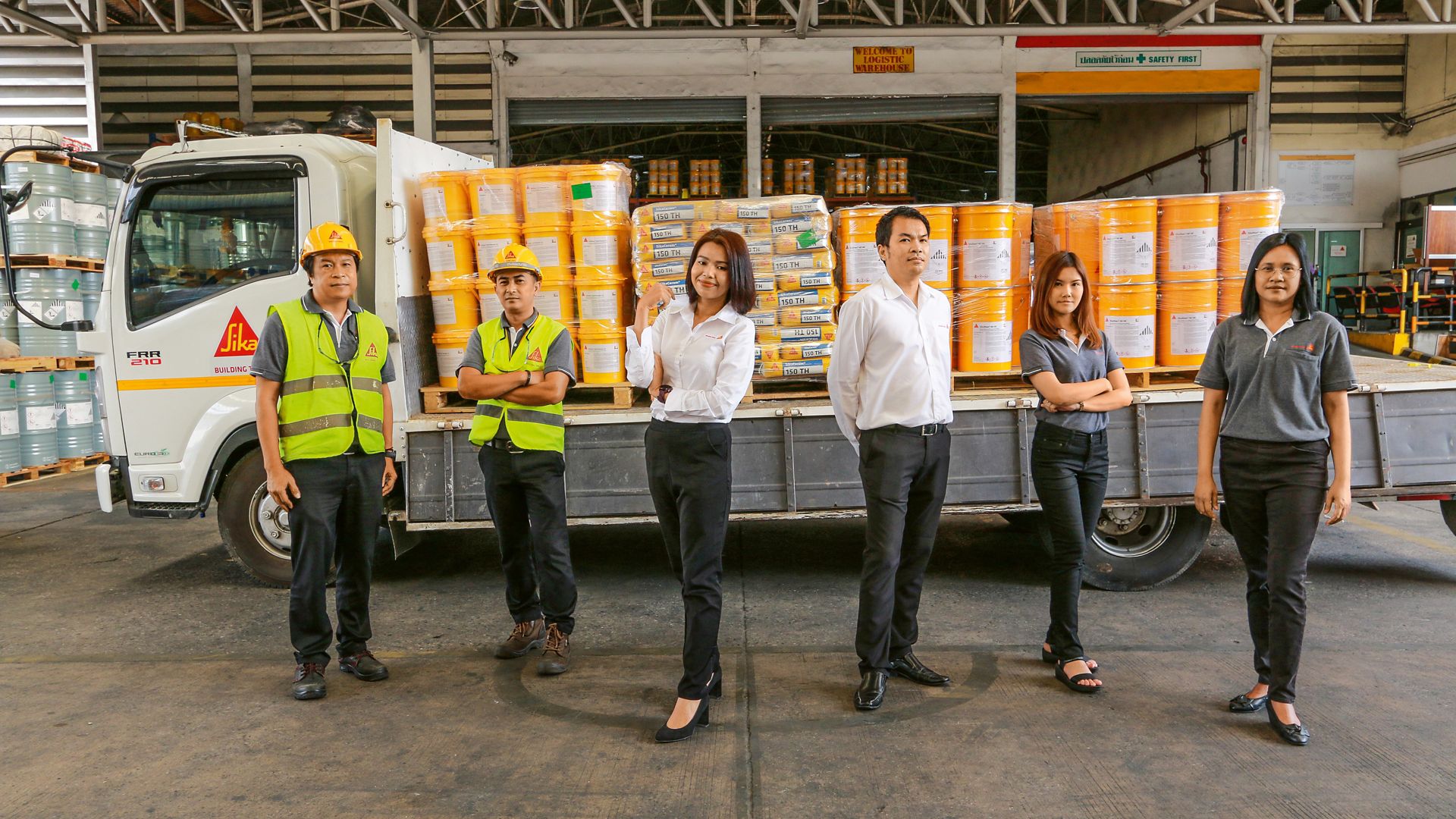 Sika Thailand – Team Logistic, Customer Service, and Sales
