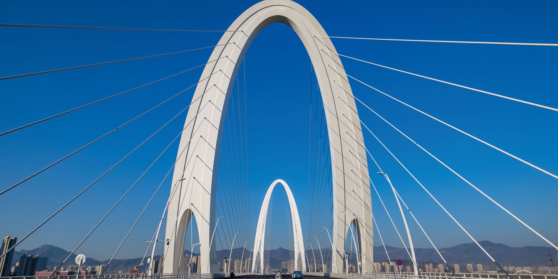 Xin Shougang Bridge in Beijing, China