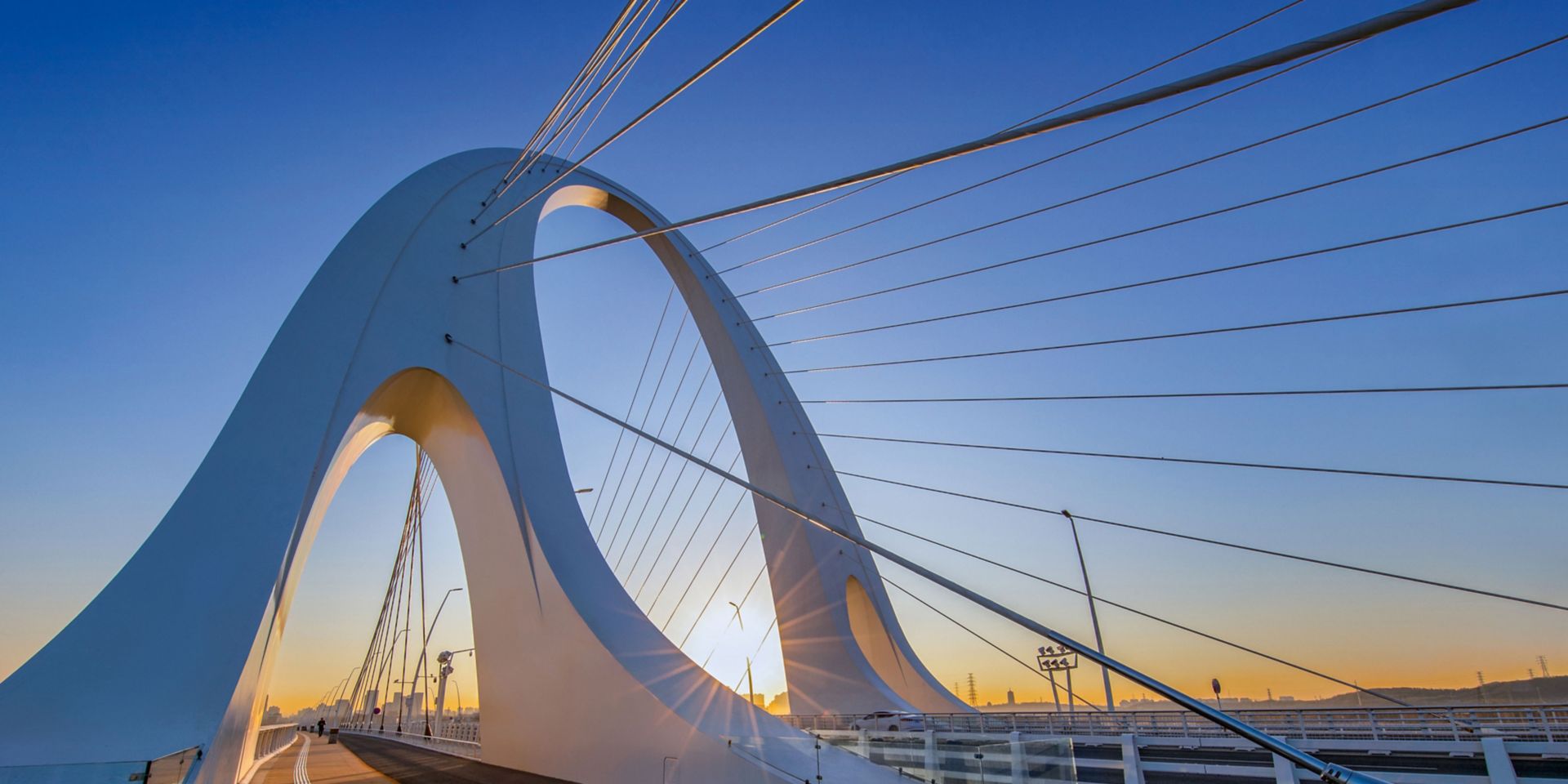 Xin Shougang Bridge in Beijing, China