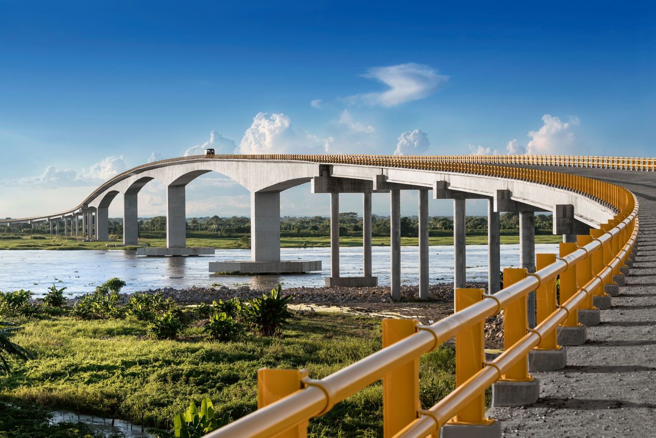 Yatí-Bodegabrücken, Kolumbien