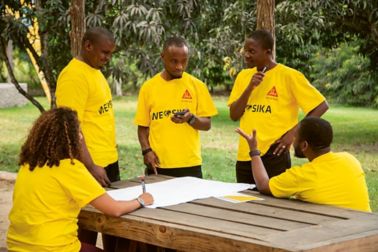 Community Engagement of the Sika Tanzania Team