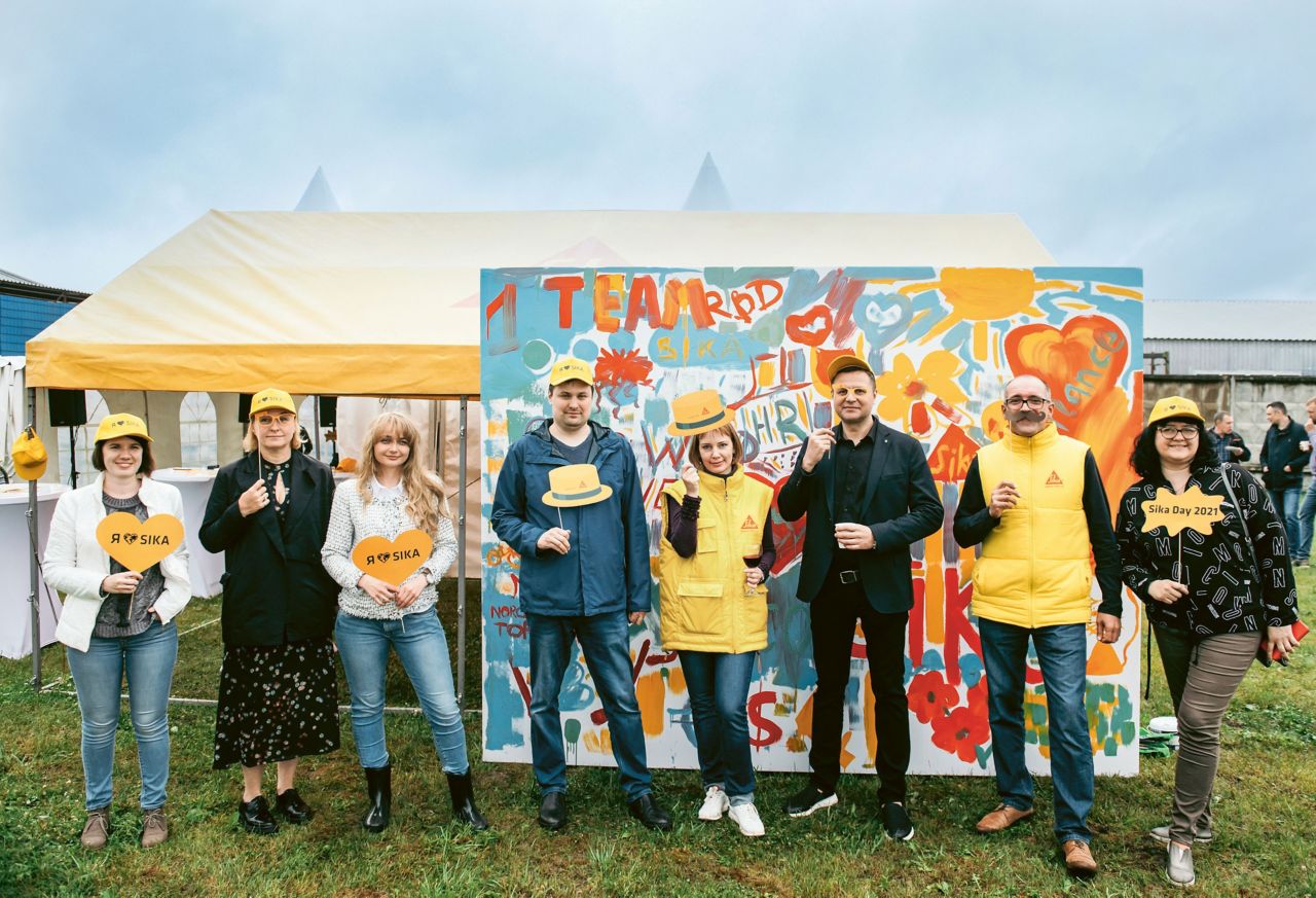 SikaDay in Russia: Colorful celebration of WeAreSika 
