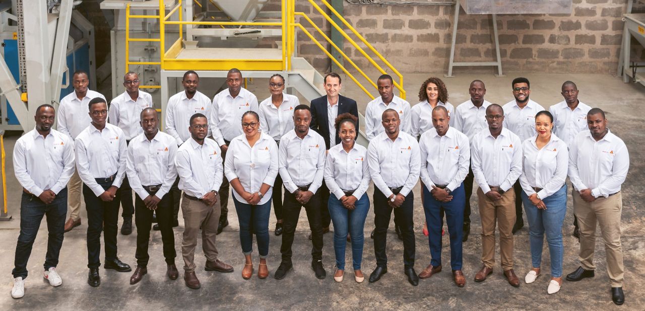 Tanzania Team Plant on SikaDay