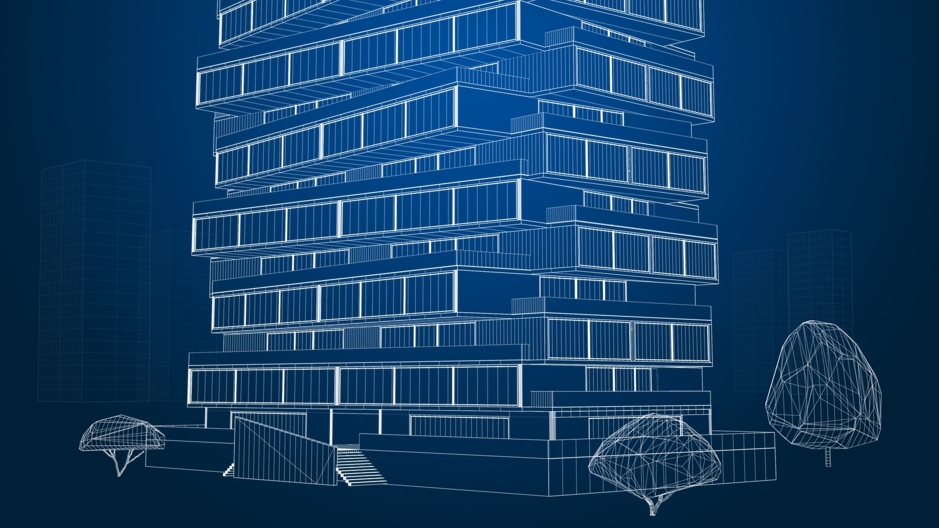 Diagram of building in BIM